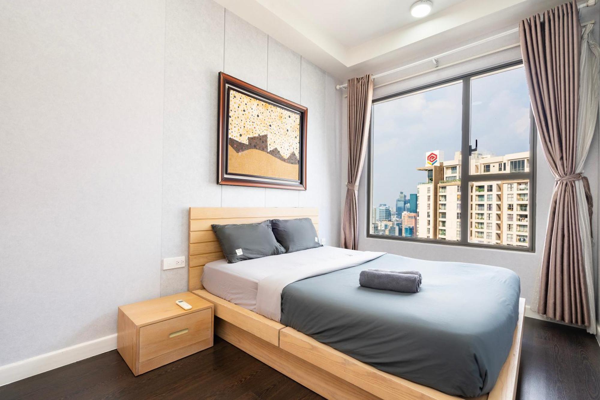 Double E Saigon Apartment In Rivergate Building Ho Şi Min Exterior foto