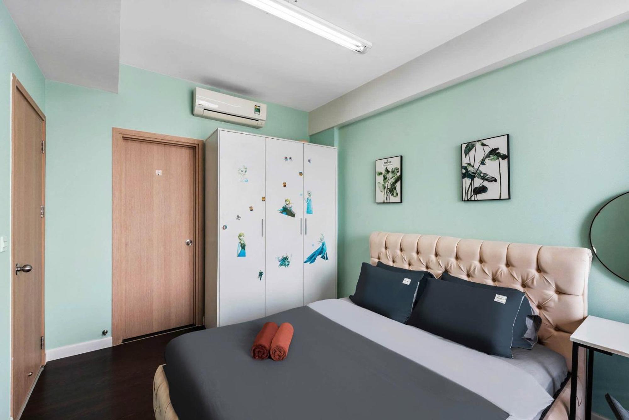 Double E Saigon Apartment In Rivergate Building Ho Şi Min Exterior foto