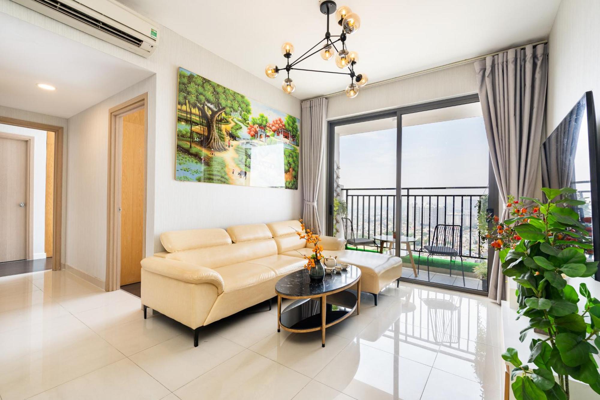 Double E Saigon Apartment In Rivergate Building Ho Şi Min Exterior foto